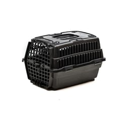 Caixa De Transporte Love Travel Nº3 Pet Injet Preta Para Cachorros