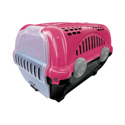 Caixa De Transporte Luxo Furacão Pet Rosa N° 01 - 1 Unidade - Tamanho 1