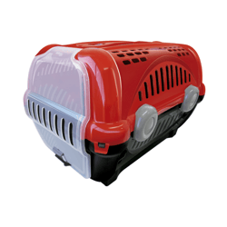 Caixa De Transporte Luxo Furacão Pet Vermelha Para Cães E Gatos N° 03 - 1 Unidade - Tamanho 1