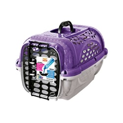 Caixa De Transporte Panther Pop Lilás Para Cães E Gatos - 1 Unidade - Tamanho 4