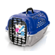 Caixa De Transporte Panther Pop Plast Pet Azul Para Cães E Gatos - Tamanho 5 - Tamanho 5