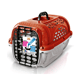 Caixa De Transporte Panther Pop Plast Pet Vermelha Para Cães E Gatos - Tamanho 5 - Tamanho 5