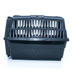 Caixa De Transporte Pet Injet Love Travel Black Para Cães