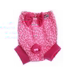 Calcinha Higiênica Griff Dog Rosa - 1 Unidade - Tamanho 0