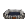 Cama Azul Listra G Para Cachorros