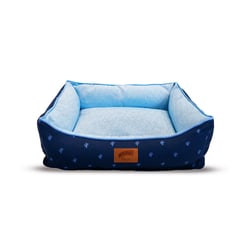 Cama Baw Waw Juli Soninho Azul Para Cães E Gatos - 1 Unidade - Tamanho P