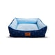 Cama Baw Waw Juli Soninho Azul Para Cães E Gatos - 1 Unidade - Tamanho P - Tamanho P