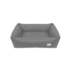 Cama Belize Cinza Para Cães E Gatos - 1 Unidade - Tamanho P