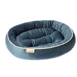 Cama Bichinho Chic Áustria Azul P Para Cachorros