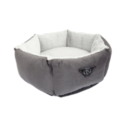 Cama Hexa Bichinho Chic P Cinza Para Cachorros