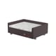 Cama Box Luxo Pelmex Sleep Para Cães E Gatos - Marrom E Branco - Tamanho 2 - Tamanho 2