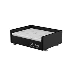 Cama Box Luxo Própet Plus Preto E Branco Para Cães E Gatos - Tamanho 1