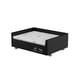 Cama Box Luxo Própet Plus Preto E Branco Para Cães E Gatos - Tamanho 1 - Tamanho 1