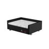 Cama Box Pet Sleep Pelmex Luxo Preto E Branco Para Cães E Gatos - 1 Conjunto - Tamanho 1