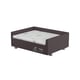 Cama Box Probel Própet Plus Luxo Marrom E Branco Para Cães E Gatos - Tamanho 3 - Tamanho 3