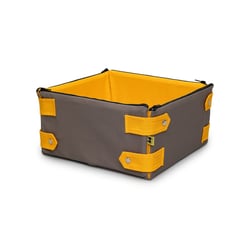 Cama Caixa Cansei De Ser Gato Cinza Com Amarelo - 1 Unidade