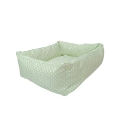Cama Camapet Bolinha Verde Tamanho P Para Cães E Gatos - 1 Unidade