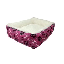 Cama Camapet Ossinho Ovelha Pink Para Cães E Gatos Tamanho P - 1 Unidade