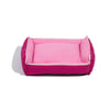 Cama Chaise Spike Rosa Para Cachorros