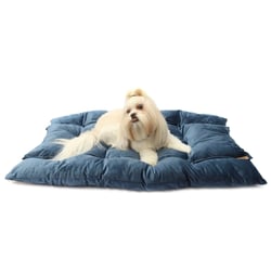 Cama Colchão Luxo Azul Bichinho Chic - Tamanho P