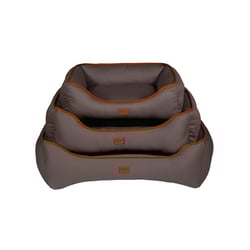 Cama Confort Urban Puppy Retangular Cinza Para Cães E Gatos - 1 Unidade - Tamanho P