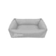 Cama Cute&Co Microfibra Cinza Para Cães E Gatos - 1 Unidade - Tamanho P - Tamanho P