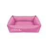 Cama Cute&Co Microfibra Rosa Para Cães E Gatos
