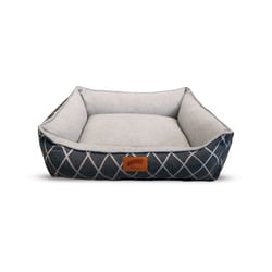 Cama De Conforto Baw Waw Amor Cinza Para Cães E Gatos