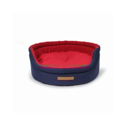 Cama Dog Cat Azul G Para Cães E Gatos