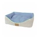 Cama Europa Retangular Azul Para Cachorros - Tamanho P - Tamanho P