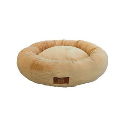 Cama Fábrica Pet Nuvem Pelúcia Creme Para Cães E Gatos - 1 Unidade - Tamanho P