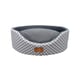 Cama Fábrica Pet Oval Unic Cinza Tamanho M Para Cães E Gatos - Tamanho M