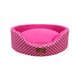 Cama Fábrica Pet Oval Unic Rosa Para Cães E Gatos - 1 Unidade - Tamanho P - Tamanho P