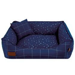 Cama Risca Star Fábrica Pet Marinho P Para Cachorros