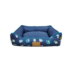 Cama Fábrica Pet Soneca Azul Para Cães E Gatos - 1 Unidade - Tamanho G