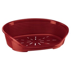 Cama Ferplast Siesta Deluxe Para Cães Bordô - 1 Unidade