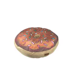 Cama Griff Dog Donut Marrom Para Cães