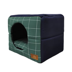 Cama Iglu Exclusive Verde Fábrica Pet G - 1 Unidade - Tamanho G