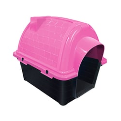 Cama Iglu Furacão Pet Rosa Para Cachorros - Tamanho 2