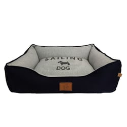 Cama London Azul Marinho Fábrica Pet P