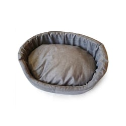 Cama Luxo São Benedito Europa Cinza Tamanho 2 Para Cães