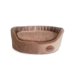 Cama Luxo Sued Marrom São Benedito Europa Para Cães - 1 Unidade - Tamanho 1
