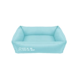 Cama Microfibra Azul M Cute&Co Para Cães E Gatos - 1 Unidade