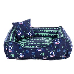 Cama Monstrinho Marinho Emporium Distripet Para Cães E Gatos Tam. P