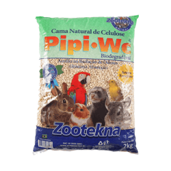 Cama Natural De Celulose Pipi Wc Erva Doce Zootekna - 1Kg