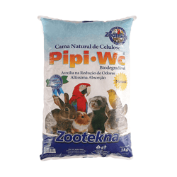 Cama Natural De Celulose Pipi Wc Zootekna - 1Kg