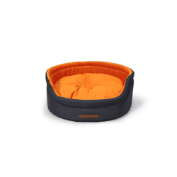Cama Para Cães E Gatos Cinza Fábrica Pet P - 1 Unidade