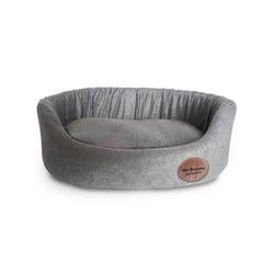 Cama Para Cães Europa Luxo Sued Cinza - 1 Unidade - Tamanho 1