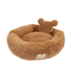 Cama Para Pets Bichinho Chic Marrom P - 1 Unidade