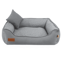 Cama Fábrica Pet Cinza P Para Cachorros